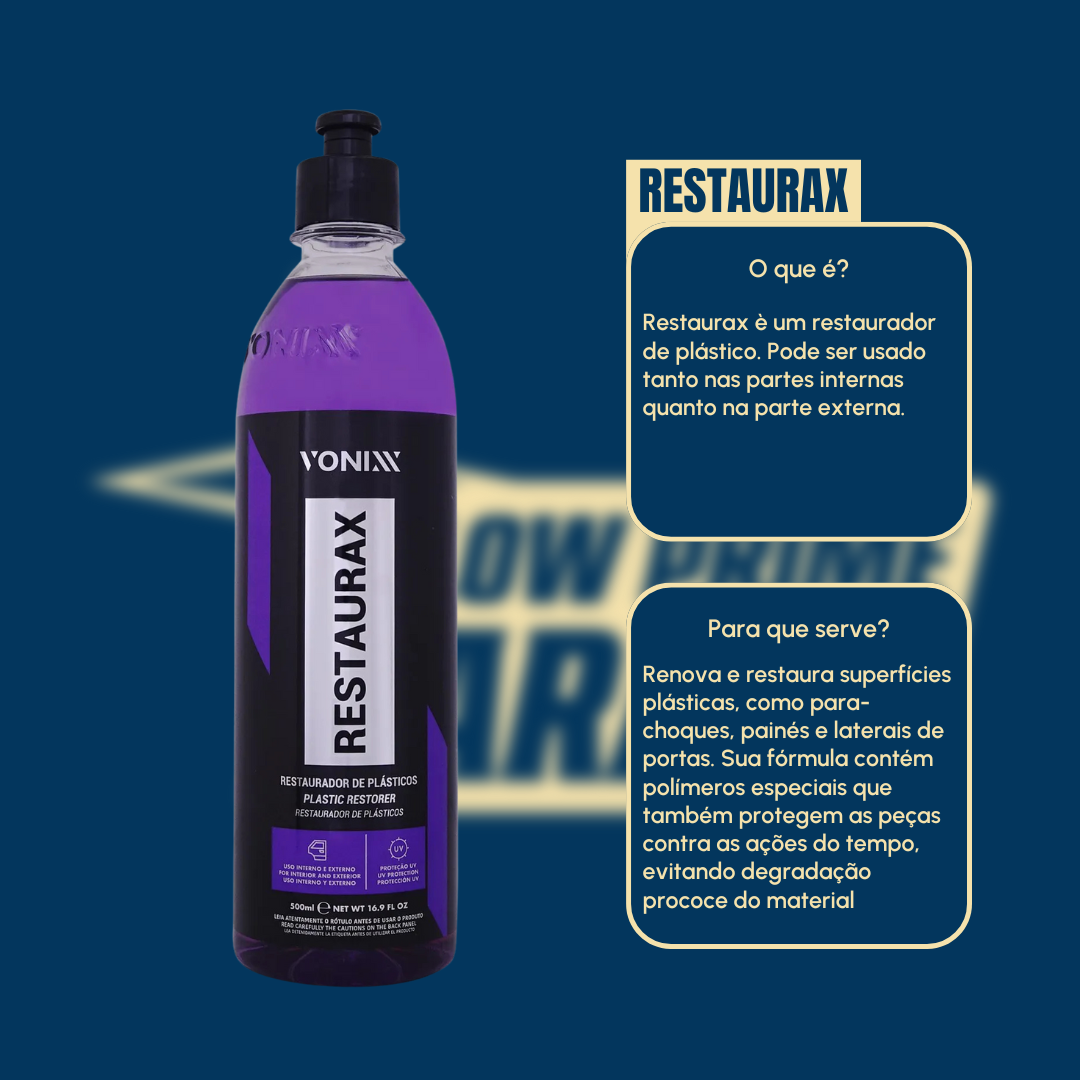 Vonixx Restaurax revitalizador de plásticos