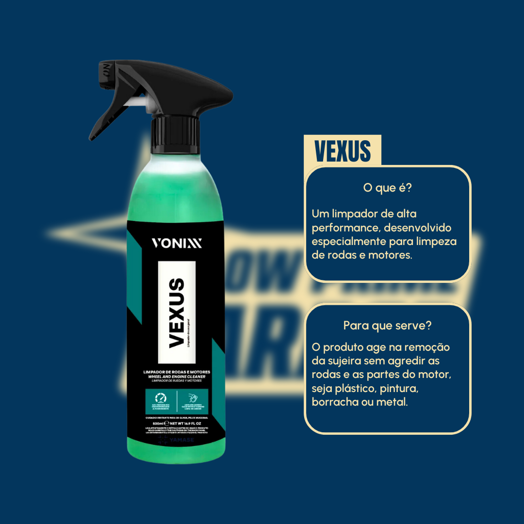 Vonixx Vexus 500ml Limpador de rodas e motores